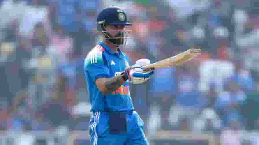 Virat Kohli Half Century Celebration