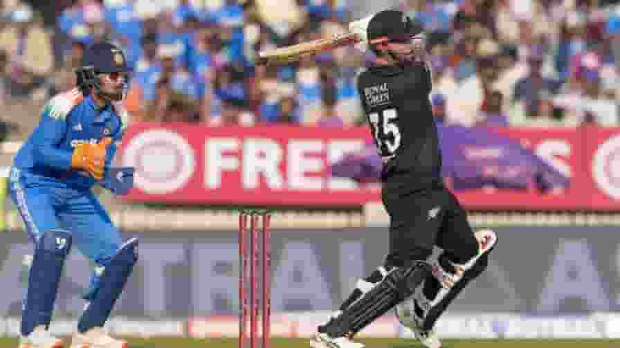 Daryl Mitchell vs India