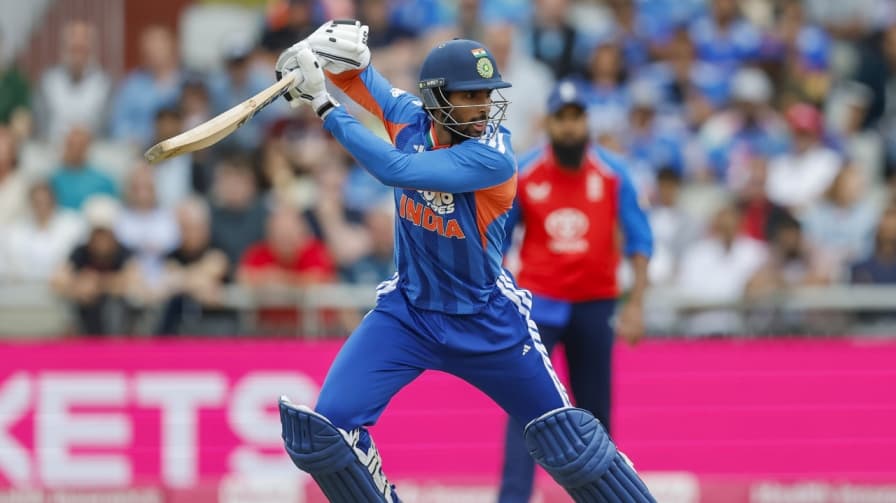 Tilak Varma Batting IND vs ENG T20