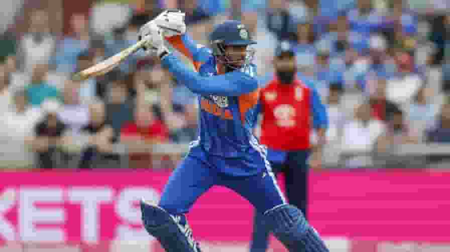 Tilak Varma Batting IND vs ENG T20