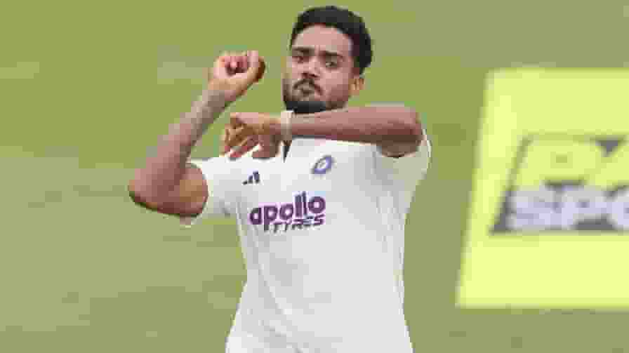 Gurnoor Brar Bowling IND vs SL Test