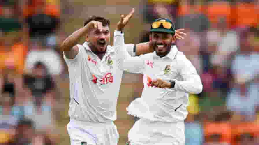 Taskin Ahmed Australia vs Bangladesh Test