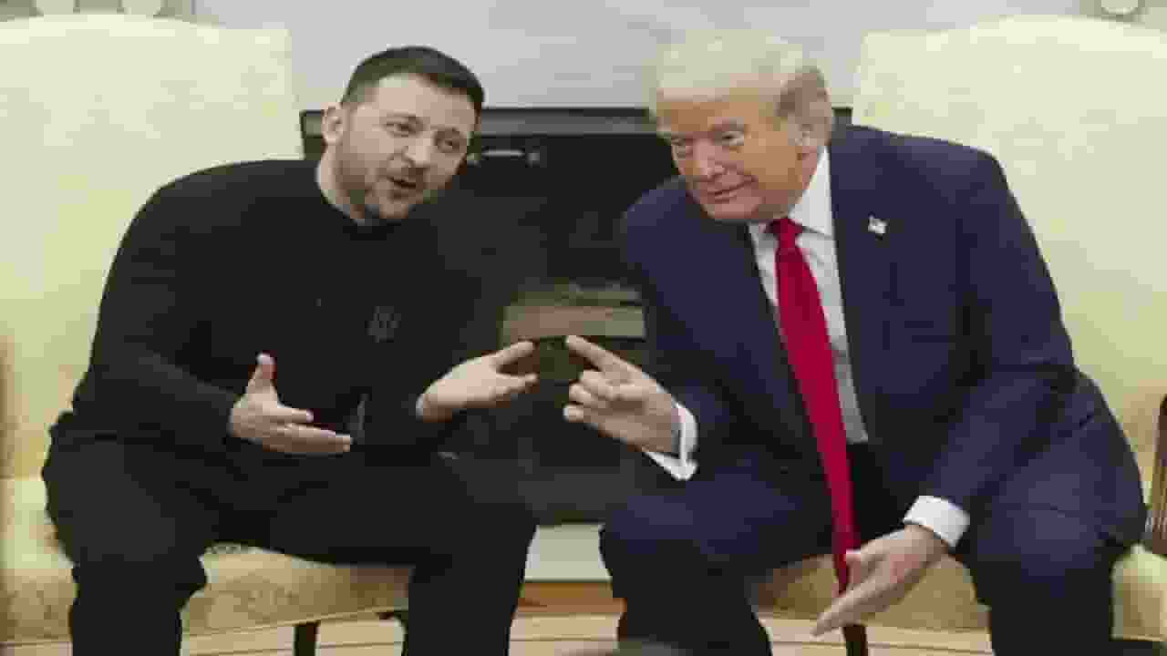 अमेरिका क्यों करना चाहता है यूक्रेन से मिनरल डील? 5 कारण volodymyr zelensky and donald trump । Photo Credit: PTI