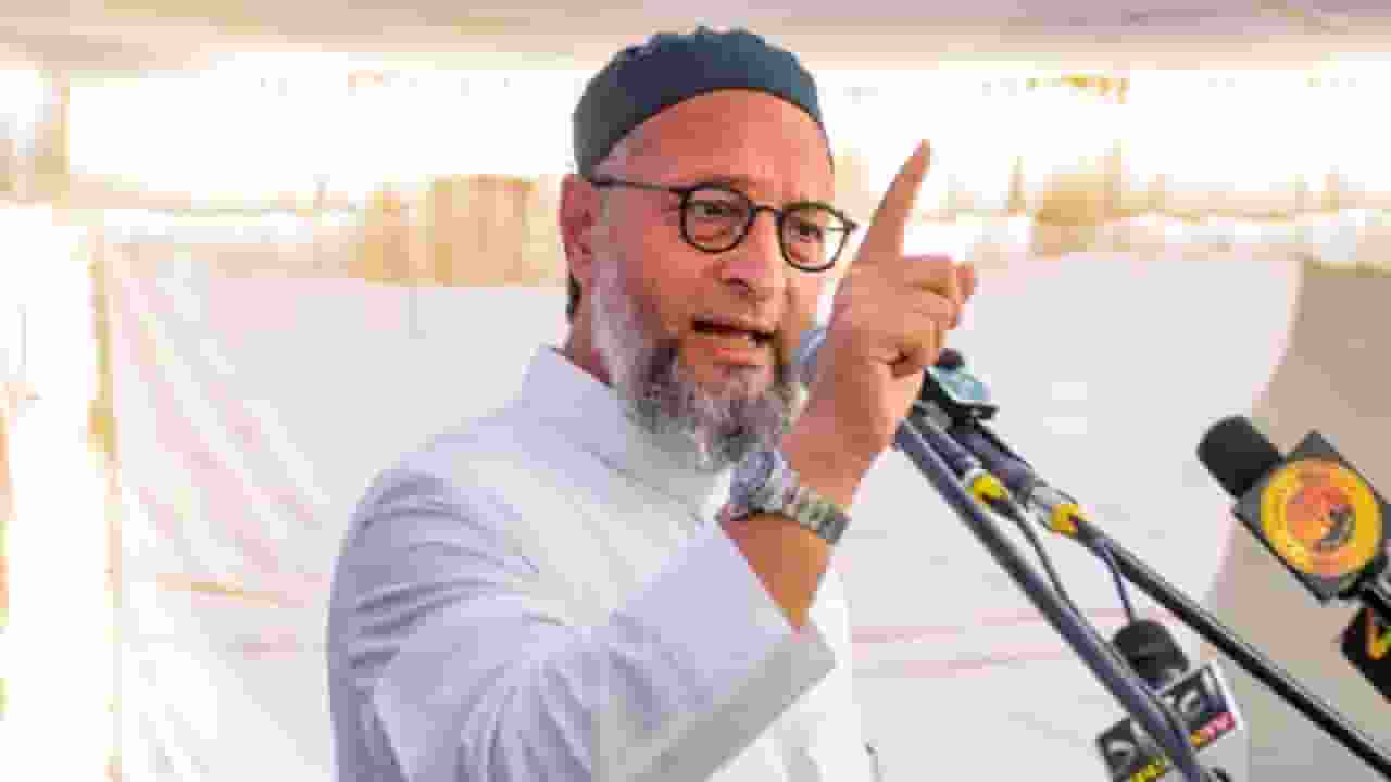रील देखने से सिर्फ दिमाग खराब होता है, ओवैसी की बच्चों को नसीहत Asaduddin Owaisi । Photo Credit: PTI