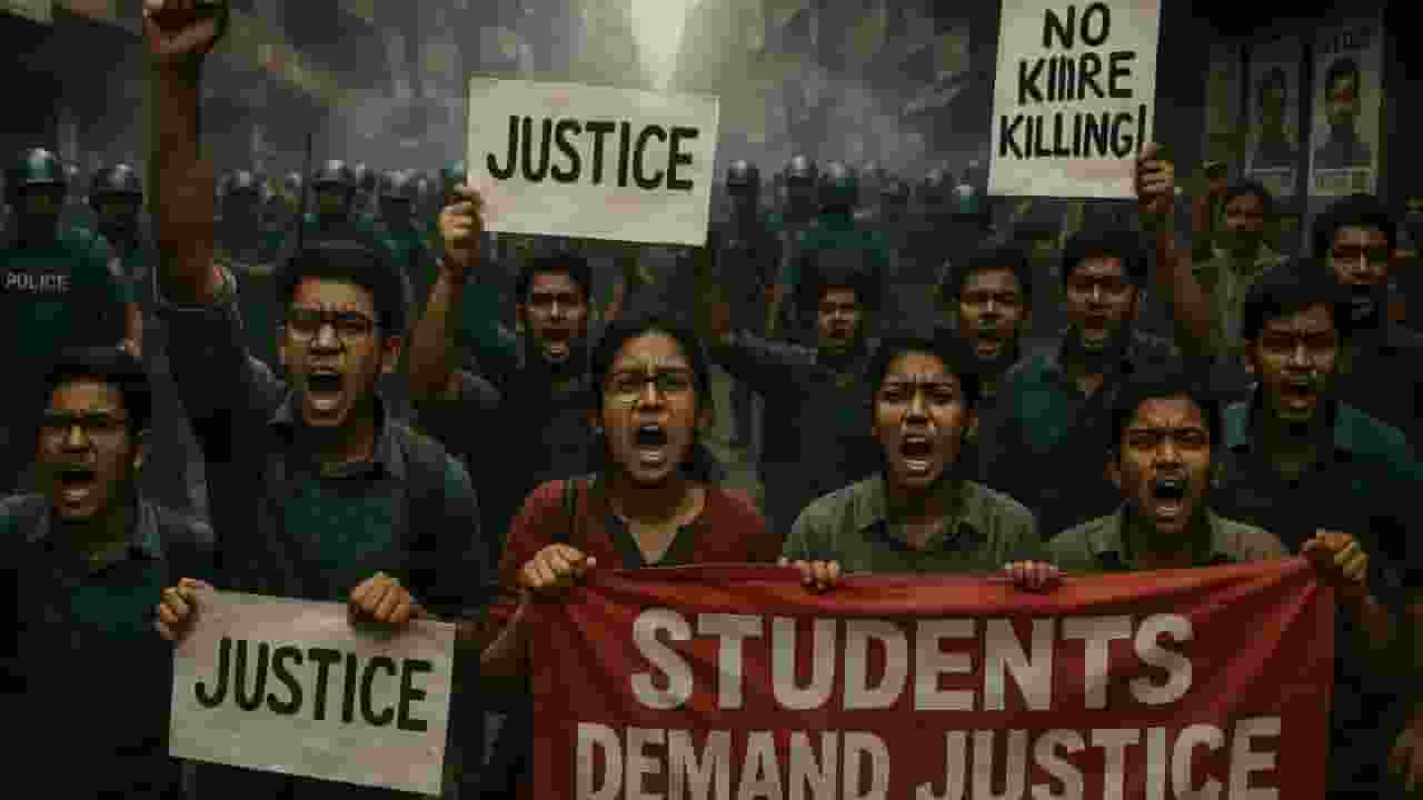 ढाका में कबाड़ व्यापारी की हत्या पर बवाल: सात गिरफ्तार, छात्र सड़कों पर Representational Image । Photo Credit: PTI