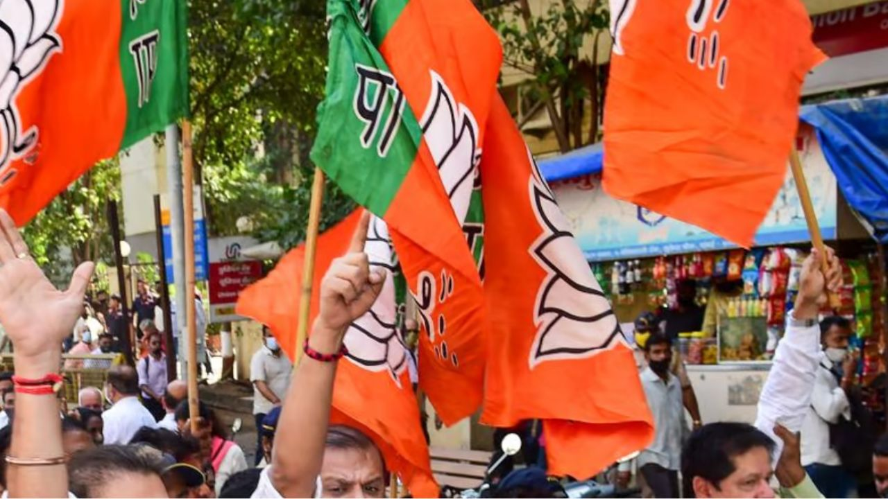 'स्विंग सीट' के जरिए महाराष्ट्र में BJP ने कैसे लिखी जीत की इबारत BJP Flag : Representative Image : PTI