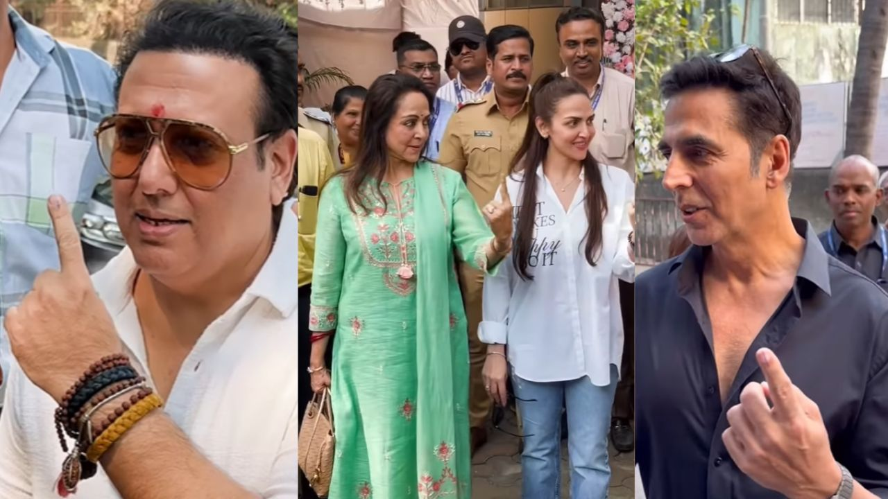 अक्षय से प्रेम चोपड़ा तक ने दिया वोट, गोविंदा ने लोगों से की खास अपील celebs caste vote