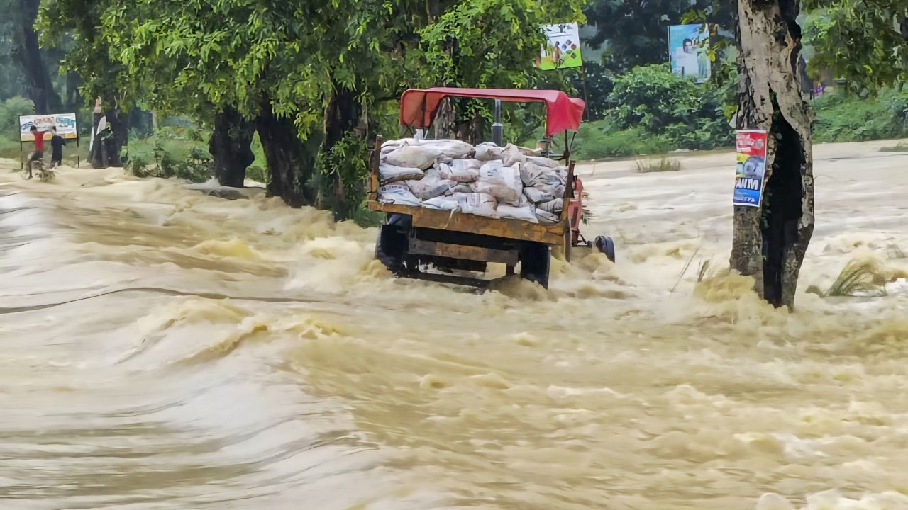 हिमाचल, उत्तराखंड, असम; खतरे के निशान से ऊपर नदियां, भारी बारिश, अलर्ट Representational Image । Photo Credit: PTI