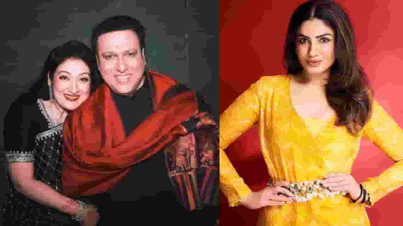 गोविंदा से शादी करना चाहती थीं रवीना टंडन! पत्नी ने दिया जवाब govinda sunita and raveena tandon