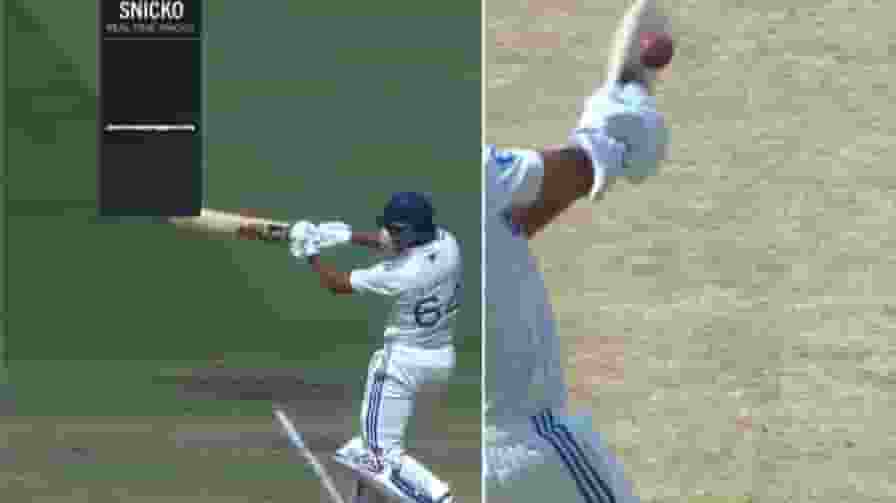 यशस्वी जायसवाल के विकेट पर बवाल, टीवी अंपायर से हुई बड़ी चूक Yashasvi Jaiswal DRS Controversy