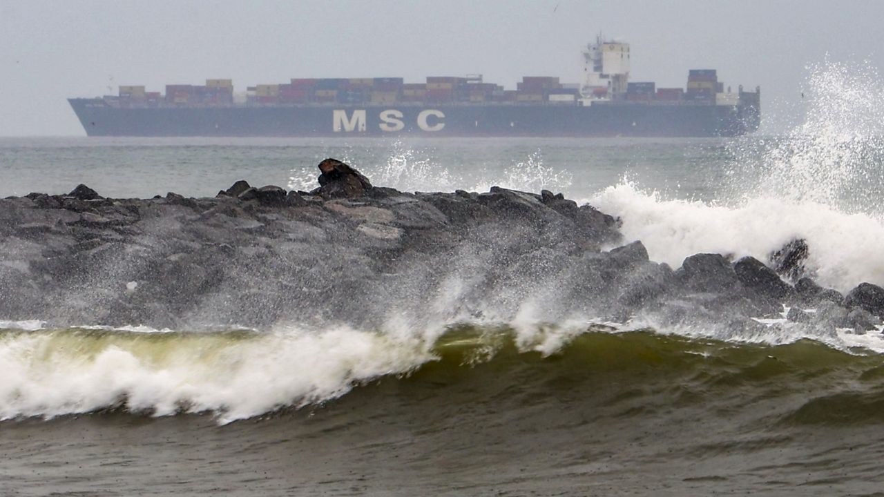 Montha Cyclone । Photo Credit: PTI