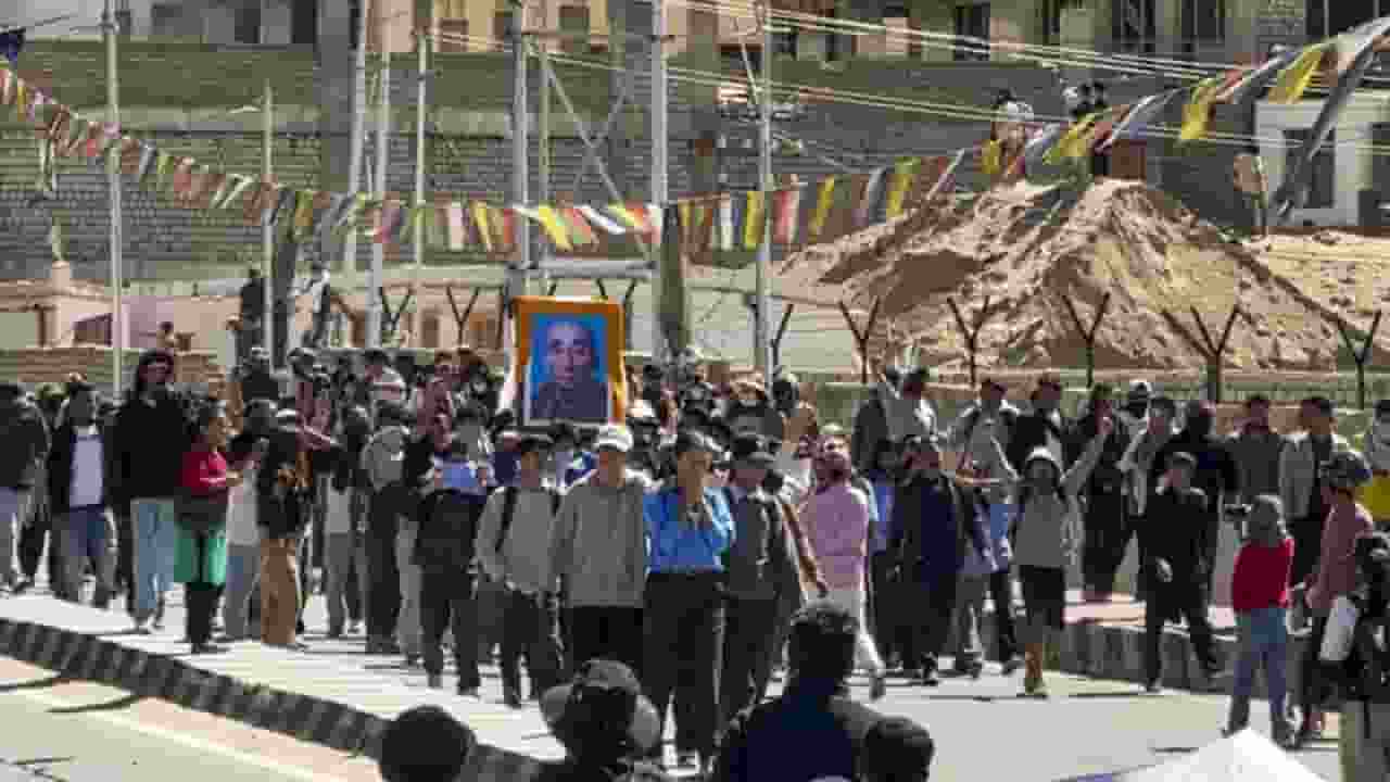 जब केंद्र शासित प्रदेश की मांग को लेकर 70 साल तक सुलगता रहा था लद्दाख!
 leh protest