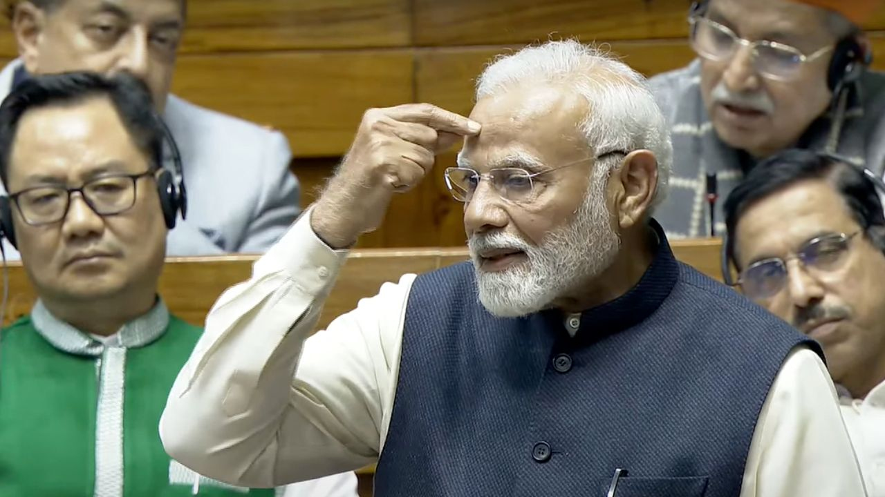 लोकतंत्र का गला घोंटा, कांग्रेस के माथे से कलंक नहीं मिटेगा- PM मोदी pm narendra modi