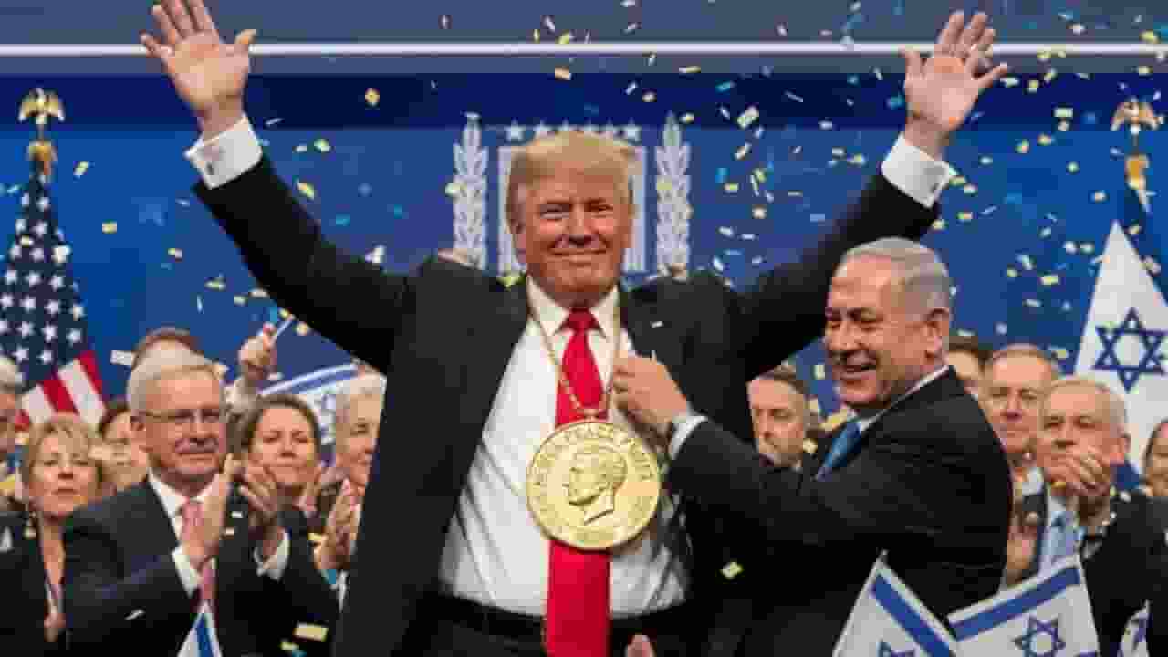 नेतन्याहू ने ट्रंप को दिया नोबेल! तस्वीर शेयर कर लिखा- 'वह इसके हकदार' donald trump nobel