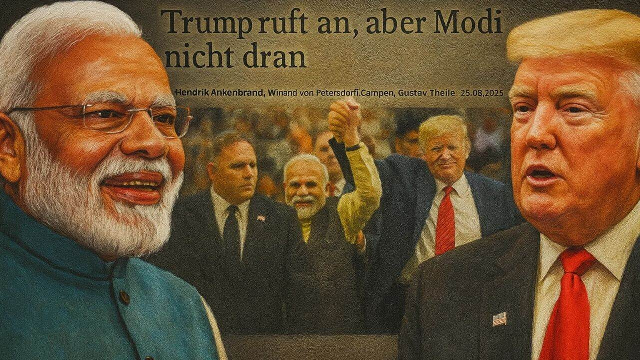 'ट्रंप के PM मोदी को 4 कॉल', छापने वाले जर्मन अखबार की कहानी क्या है? trump modi call