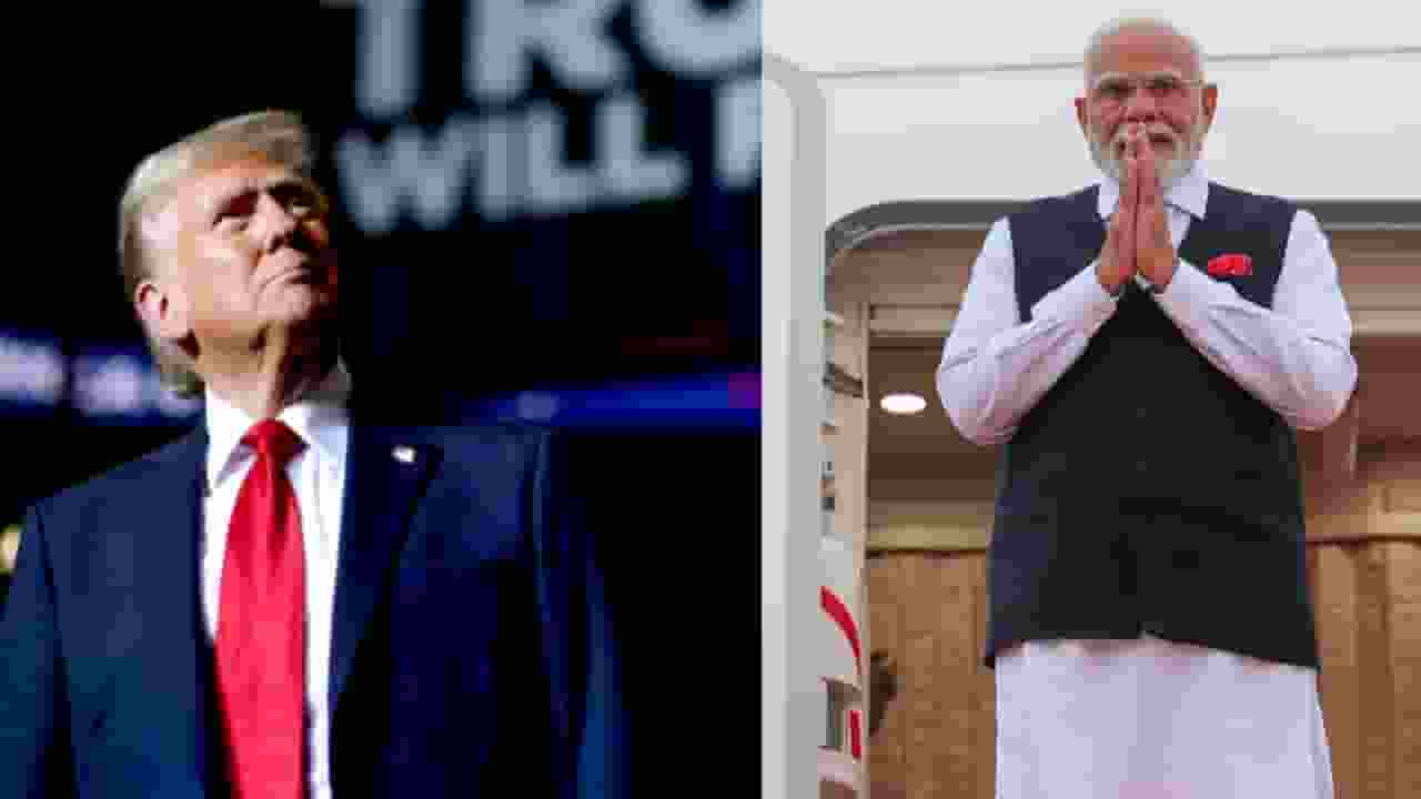 H-1B वीजा: ट्रंप ने ऐसा क्या किया, जिससे विपक्ष मोदी को 'कमजोर' बताने लगा Donald Trump and PM Modi.