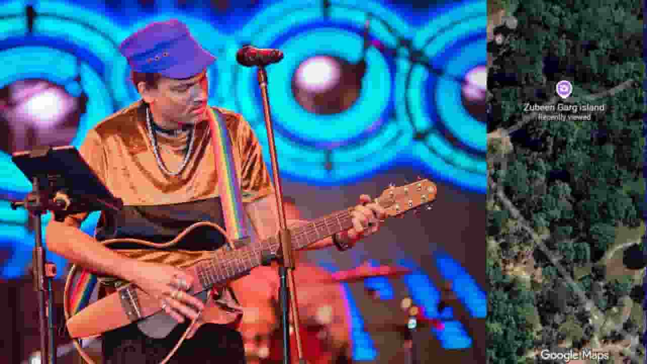 जुबिन गर्ग आइलैंड, गूगल मैप्स पर आ रहा नजर, प्रशंसकों ने क्या कर दिया? Zubin Garg Iceland
